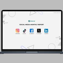 social-media-monthly-report-looker-studio-metricool social media metricool monthly report looker studio